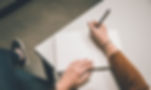 Écrire sur un cahier