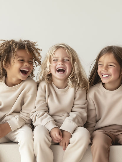 Smiling Diverse Children