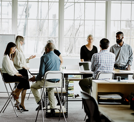 Team working at Hilder consulting