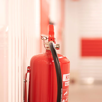 Red Fire Extinguisher