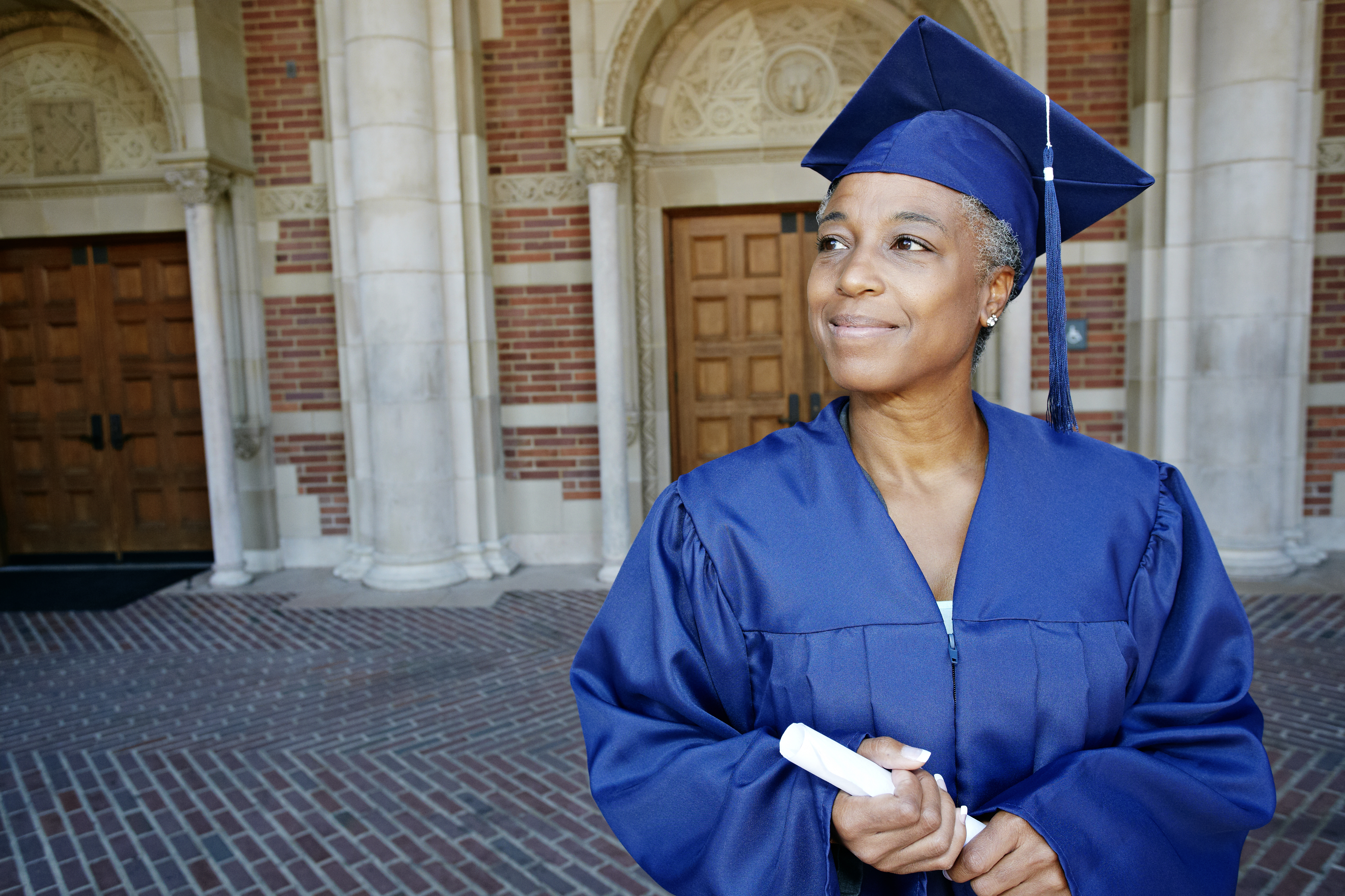 Graduation Ceremony Portrait