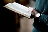 Holding a Book