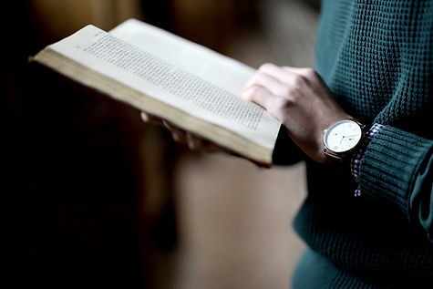 Holding a Book