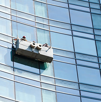 Cleaning Building Windows