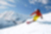 Skiing downhill