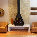 Living Room with Fireplace