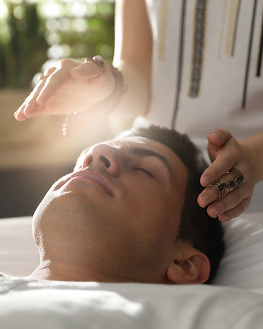 Reiki-Heil-Sitzung