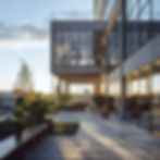 Modernes Glasgebäude