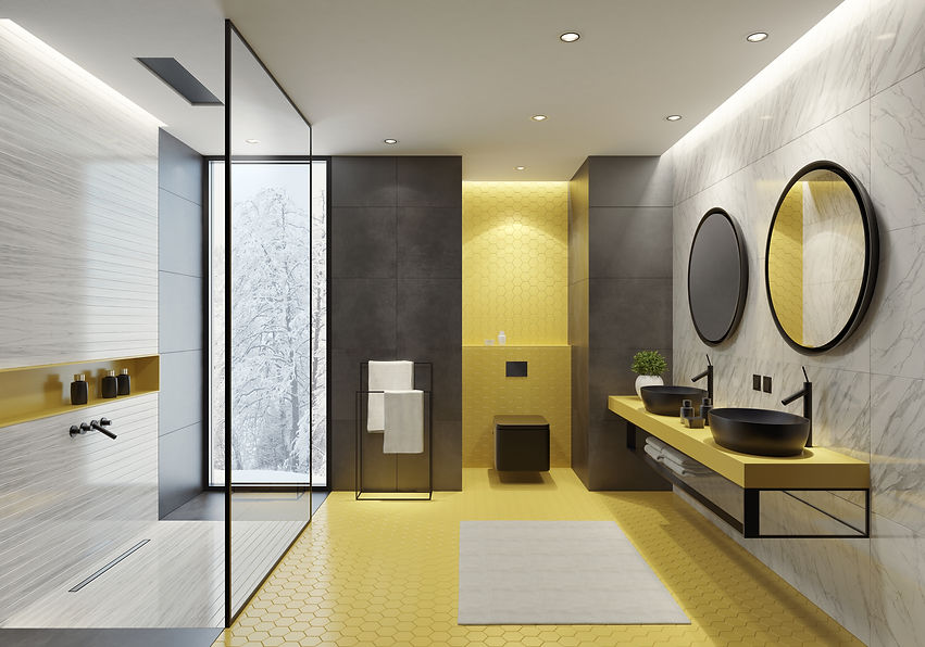 Luxurious bathroom