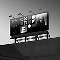 Black-And-White Billboard