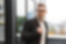 Mann mit Brille