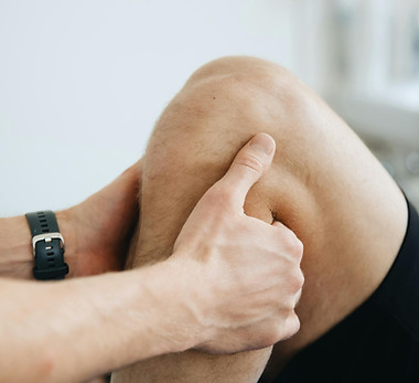 Knee Being Examined