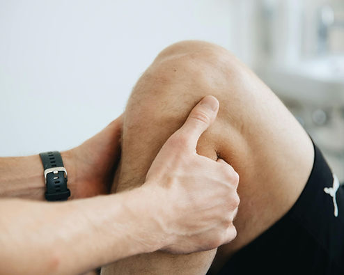 Knie wordt onderzocht