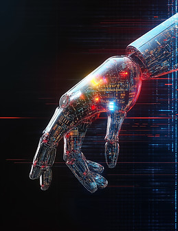 Futuristic Robotic Hand