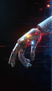 Futuristic Robotic Hand