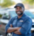 Smiling Delivery Driver