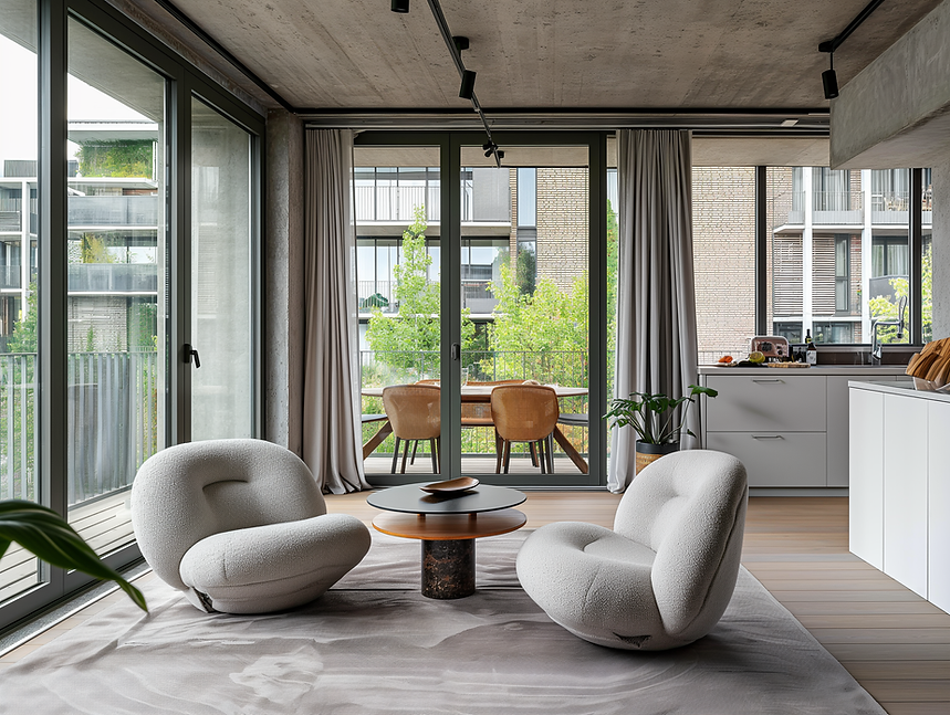 Área de estar moderna