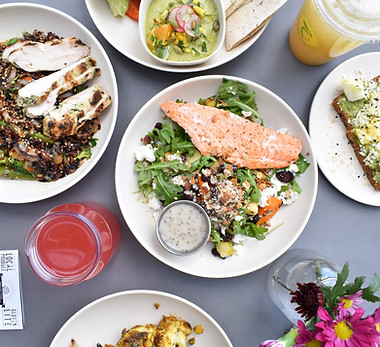 Variety Of Healthy Dishes