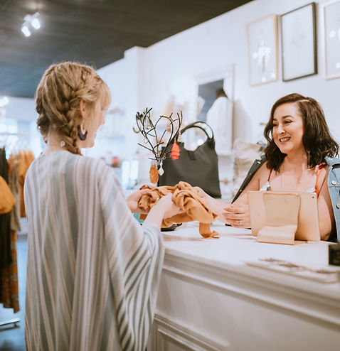 At the Cash Register