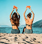 Beach Fun Scene