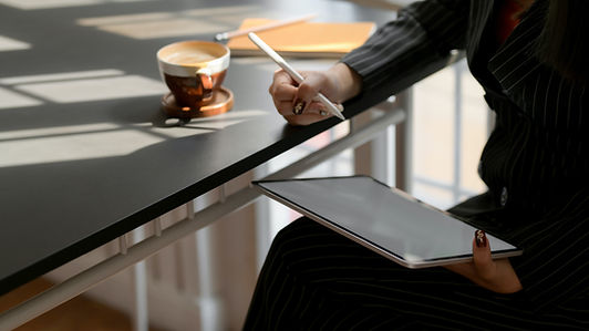Tablet with Stylus