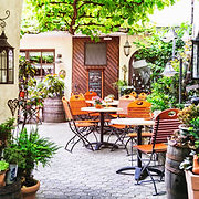 Outdoor Cafe in Europe