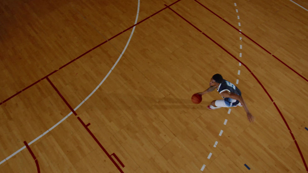 Basketball Court Action