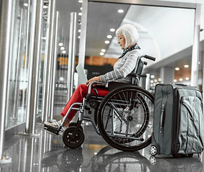 Woman In Wheelchair