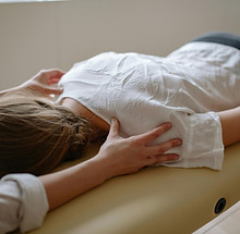 Woman Receiving Massage