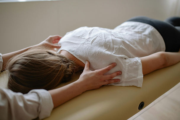 Woman Receiving Massage