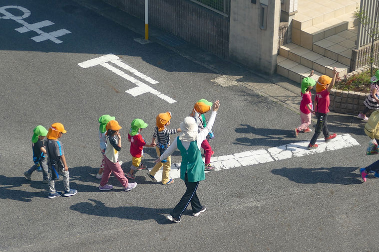 保育園のお散歩