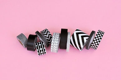 Ruban adhésif décoratif à motifs