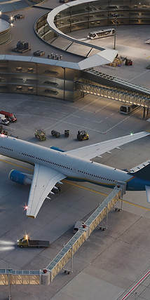Airplane At Terminal
