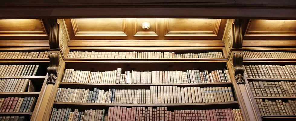 Altmodische Bibliothek