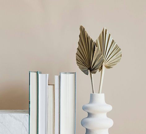Books With Vase