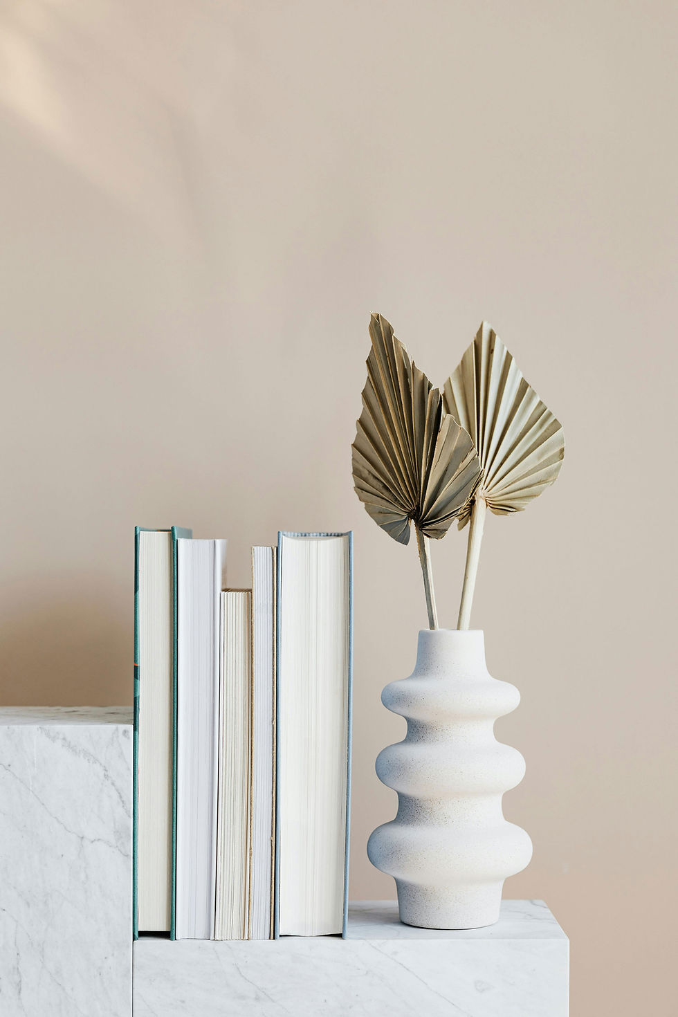 Books With Vase