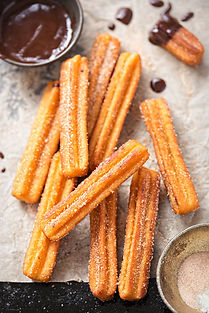 Churros con chocolate