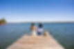 Friends by the Lake