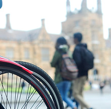 Bike at University Campus