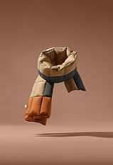 Puffer Scarf Display