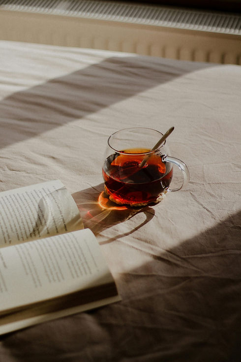 Tea And Open Book
