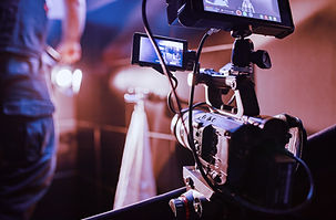 Profesyonel kamera yakın çekim