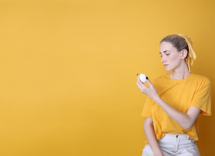 Girl Holding an Egg