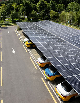 Telhado de painel solar