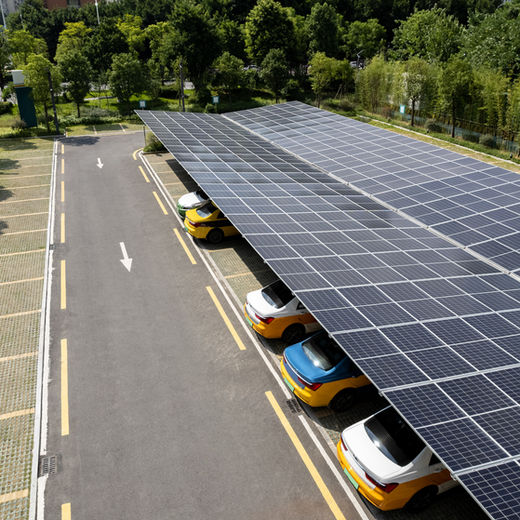 Solar EV carpark