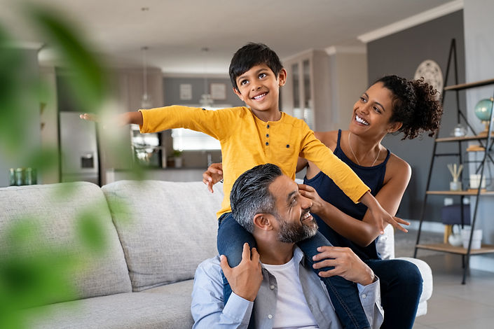 Smiling Family