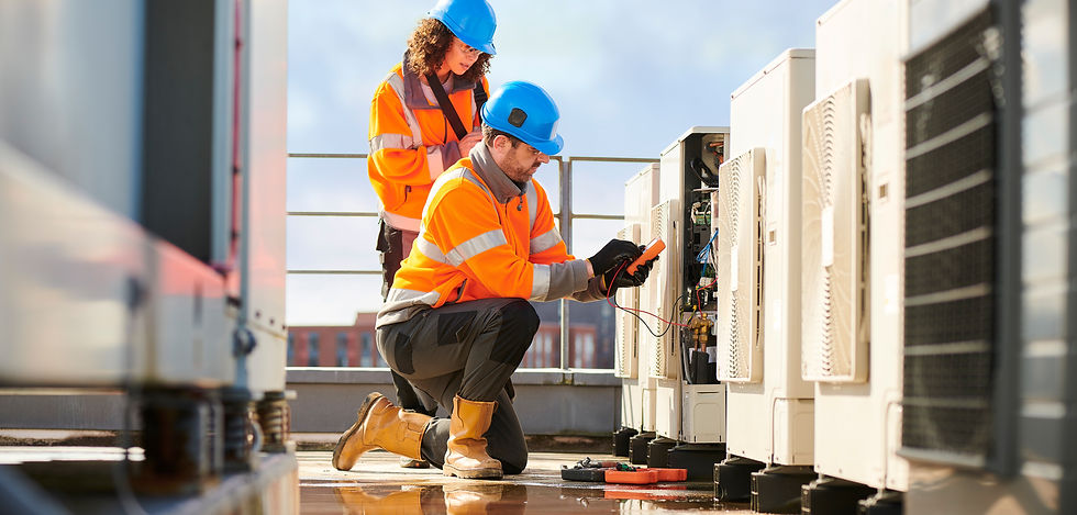 rooftop air con installation