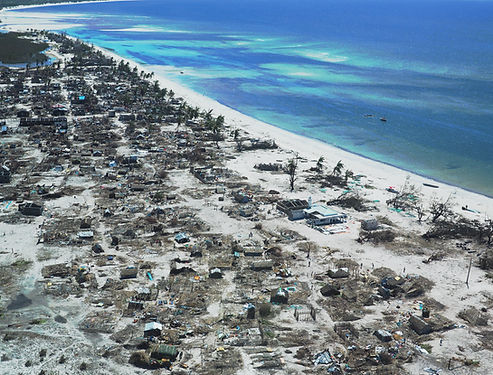 Beachfront Destruction Scene