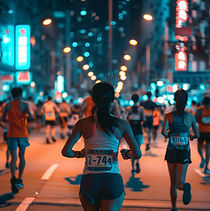Night Marathon Street Race