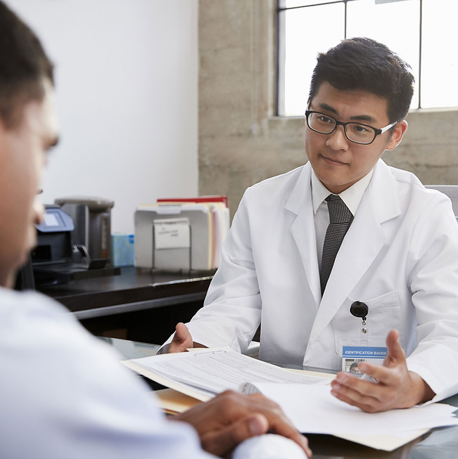 Doctor Consulting Patient